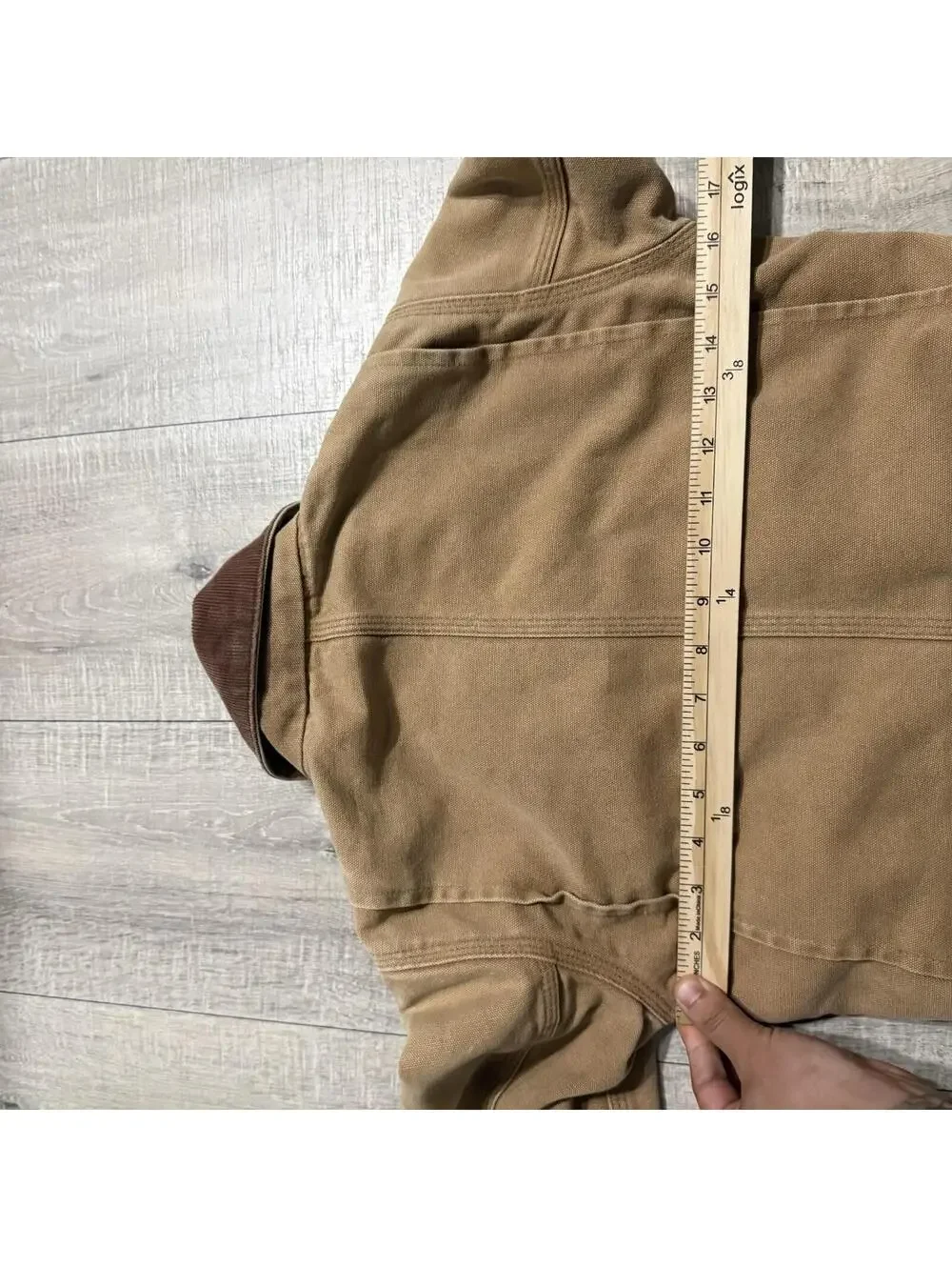 Vintage Carhartt Youth Brown Full Body Suit Distressed Union Red Quilted Medium